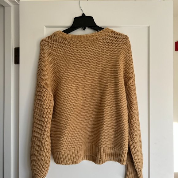 Free People NWT Dream Mixed-Knit Sweater Size XS - Picture 3 of 4